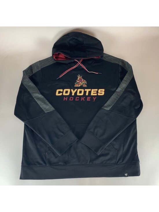 Fanatics Other - Arizona Coyotes NHL Black Gray Fanatics Pullover Hoodie Mens XL